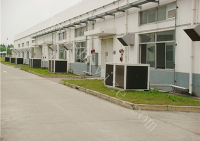 Air conditioning installation