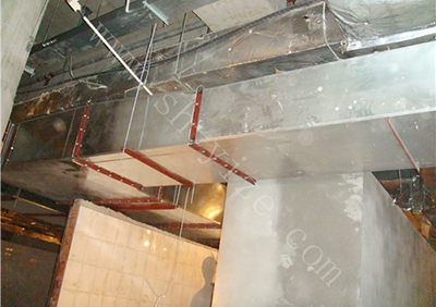 Air conditioning installation