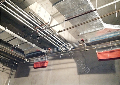 Air conditioning installation